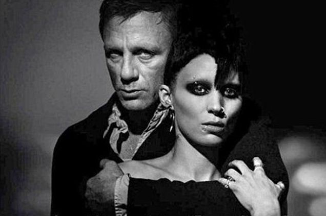 Daniel Craig and Rooney Mara in a poster for The Girl With The Dragon Tattoo